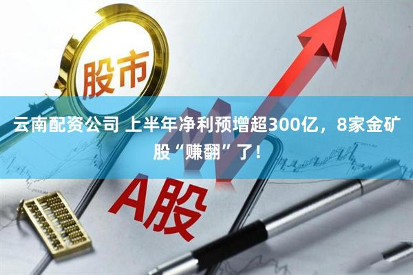 云南配资公司 上半年净利预增超300亿，8家金矿股“赚翻”了！